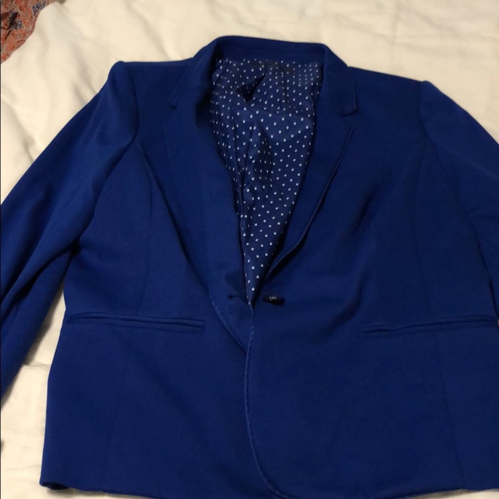 Blue blazer
